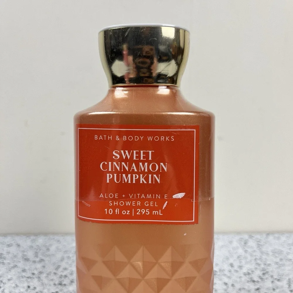 Bath & Body Works Sweet‎ Cinnamon Pumpkin Shower Gel 10 oz NEW Sealed